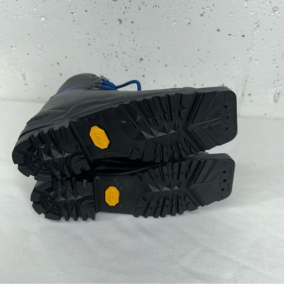 Merrell Women’s size 6.5 Nordic Black Blue Leather Back Cross Country Ski Boots - Picture 6 of 16